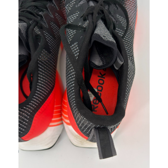 Reebok Fusion Flexweave Men’s Black Mesh Running Shoes Size 14 Lace Up - Picture 10 of 11